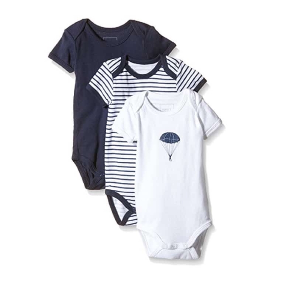 NAME IT - Jungen Body Kurzarm in blau